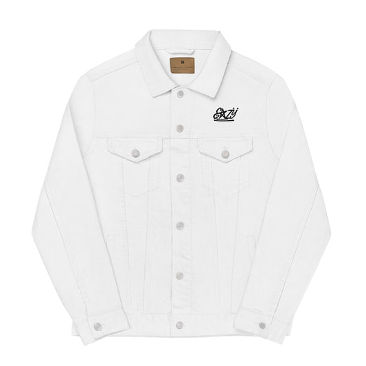 Eazy White Denim Jacket